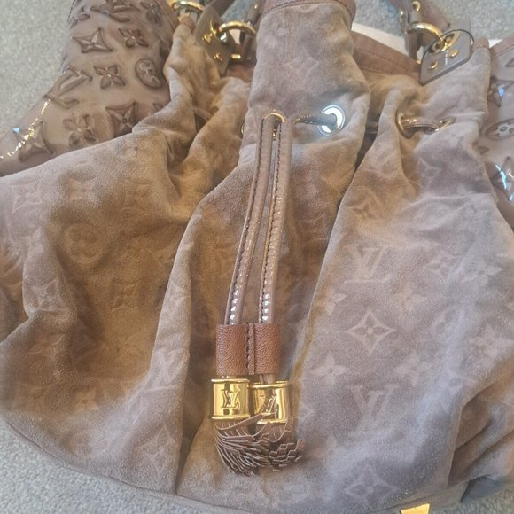 Louis Vuitton Suede x Patent Irene Coco Bag - Picture 2 of 8